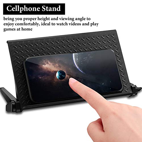 2 Pieces Tv Top Shelf Screen Shelf Adjustable Monitor Top Shelf Tv Top Storage Bracket Computer Screen Shelf For Cellphone Stand, Media Boxes, Game Console, Router And Home (Black, 8.5 X 4.5 Inch) #TOP4