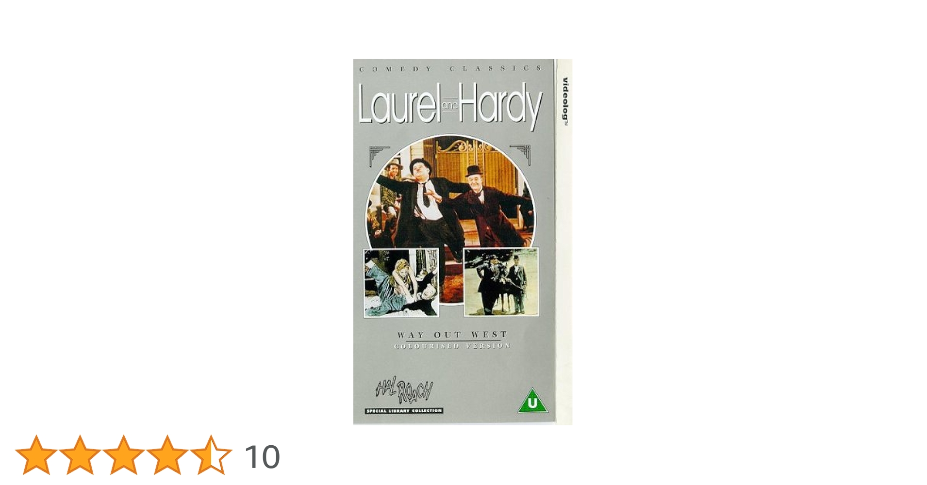 (未使用･未開封品)Laurel &amp; Hardy: Way Out West [VHS] Way Out West (VHS 1987) Laurel & Hardy Classic Movie from