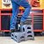 Bee Neat 2 Step Folding Step Stool for Adults & Kids - Foldable Stool for Office, Garage, Library, Closet, Bathroom and Porch – Collapsible Step Stool Ladder Supports 300lbs - Industrial - Gray