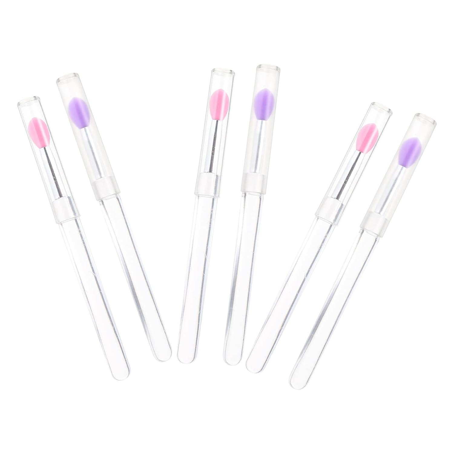 minkissy 30pcs Silicone Eyeshadow Brush Makeup Brush Lip Mask Applicator Lip Makeup Use
