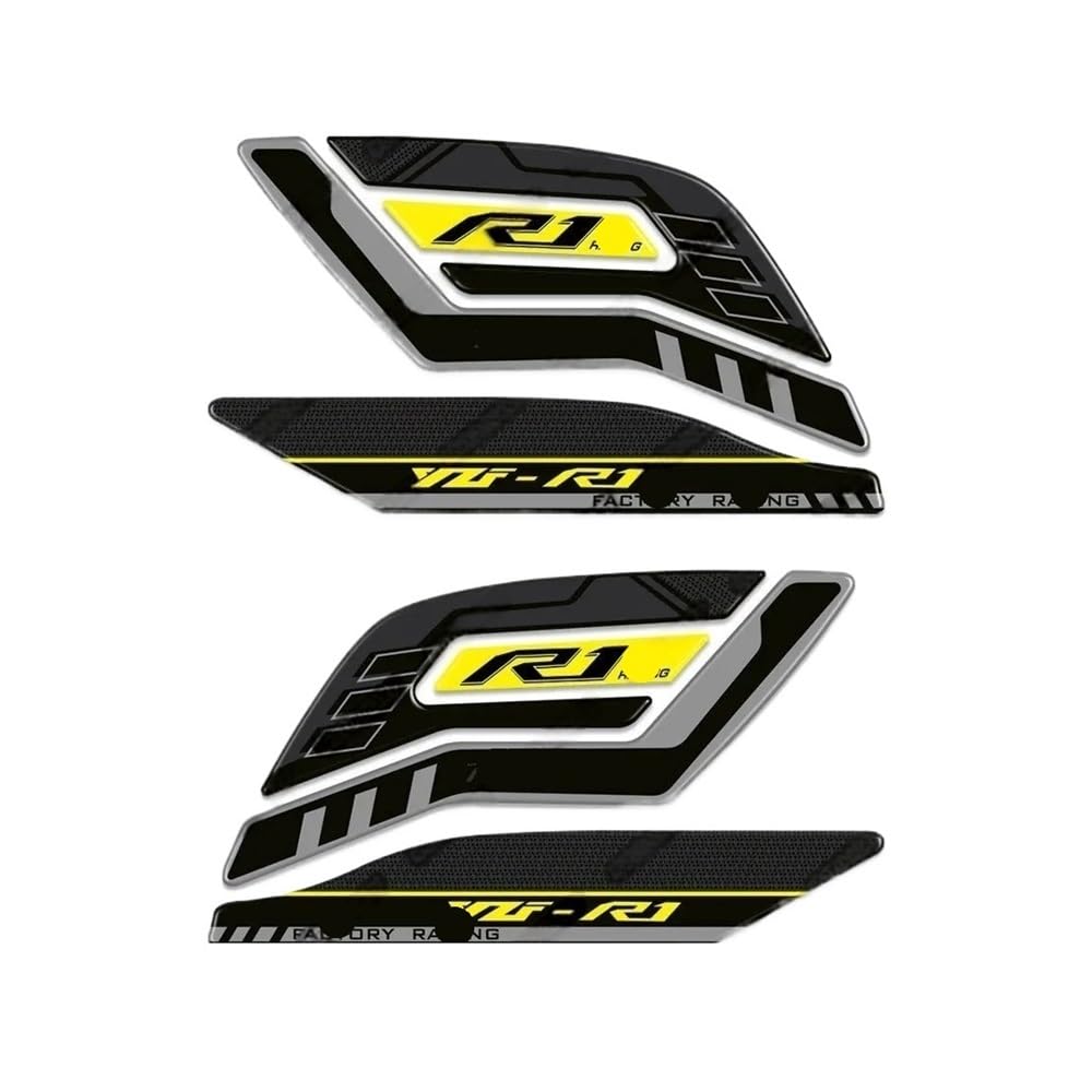 Fuel Tank Protector Motorcycle Fuel Tank Pad Stickers Protector Decals for YZF R1 R1M YZFR1 2015-2023