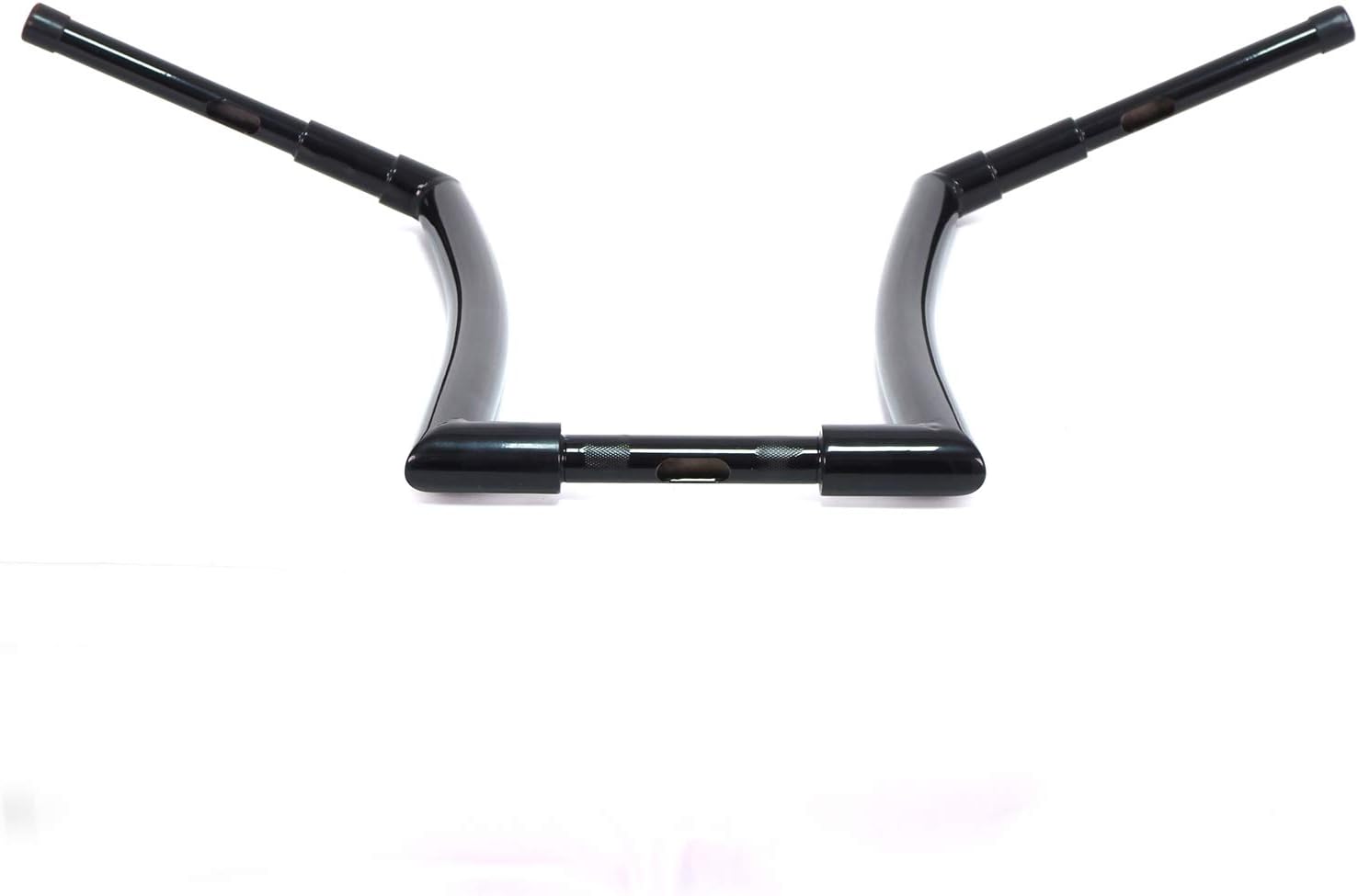 XKMT- Motorcycle 18" Black Ape Fat Hanger 1.5" Handlebar Compatible with H-D 12-16 FLD 13-17 FXDB 16-17 FXDLS 00-17 FLS [P/N: TGHD-HB030A-III-BK]…
