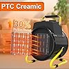 Outdoor Heater for Patio, 1500W Electric Garage Outdoor Heaters with 3 Modes, 3s Fast Heating, with Overheat Protection, Electric Space Heaters for Patio, Garage, Greenhouse, Office #1