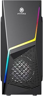 Gabinete Gamer Dunamis Led Rgb Usb 3.0 Lateral em Acrílico - Mymax