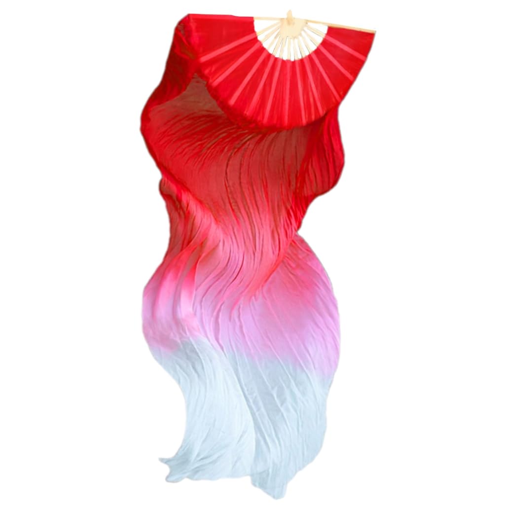 Elnwnnkc Belly Dance Faux Veil 1Piece Long Veils,Belly Dance Dancing Silk,Dance