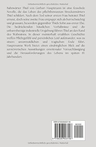 Bahnwärter Thiel: Originalausgabe (German Edition)