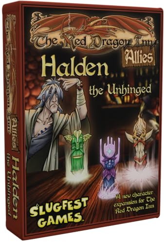 Slugfest Games The Red Dragon Inn: Allies - Halden the Unhinged - Strategy Card Game Expansion - Ages 13+ - Compatible with All Other Expansions