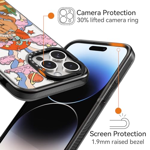 Coque iPhone 14 Pro durable noire pour éviter les bris d'écran