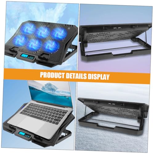 Base con ventilador para laptop 15.6 pulgadas Vaguelly miniatura 4