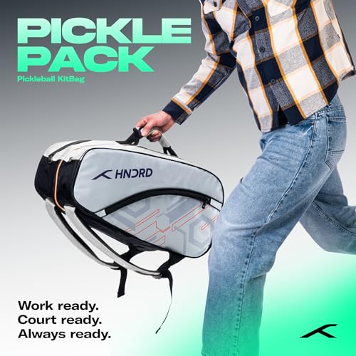 Image of HUNDRED Pickle Pack Pickleball Kit Bag | Spacious Paddle Sports Kit Bag with Large Compartment for Paddles, Shoes & Gear - Ideal for Sports, Gym & Travel | Unisex Design