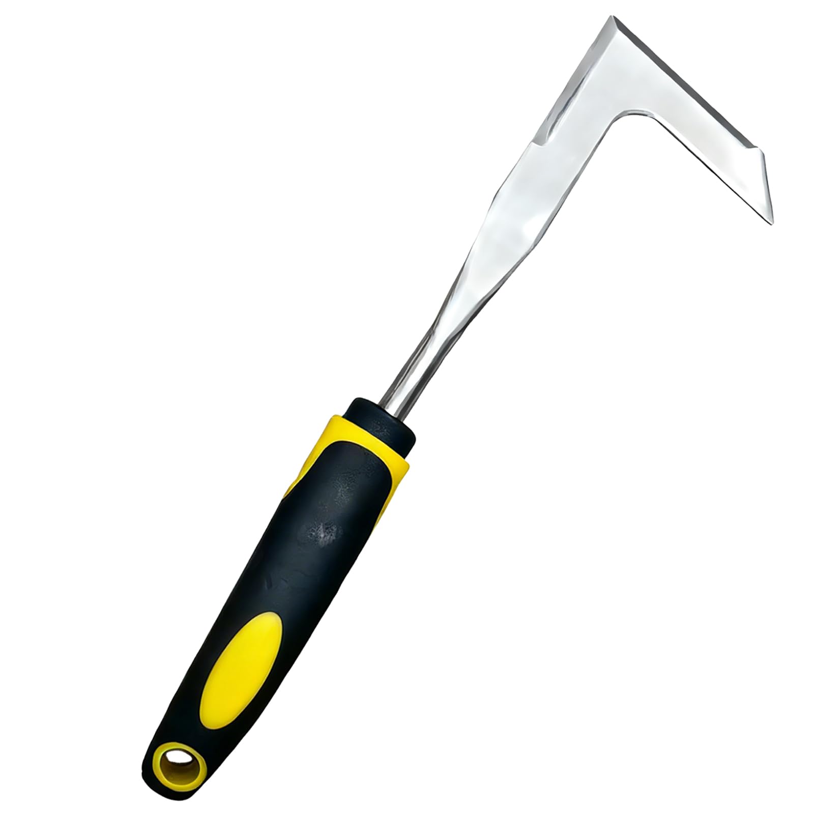 Yeqqzq Weed Removal Tool, 30cm Stainless Steel Manual Weeder, L-Shaped ﻿