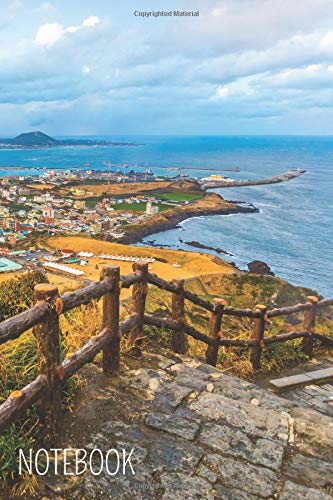 Jeju Island Notebook: blank lined composition journal | Jeju Island notebook | 100 pages