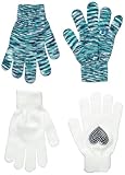 Toby & Company Big Girls' Glam Gloves Grosgrain and Space Dye Sets (Pack of 2)