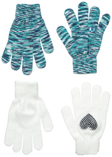 Toby & Company Big Girls' Glam Gloves Grosgrain and Space Dye Sets (Pack of 2)