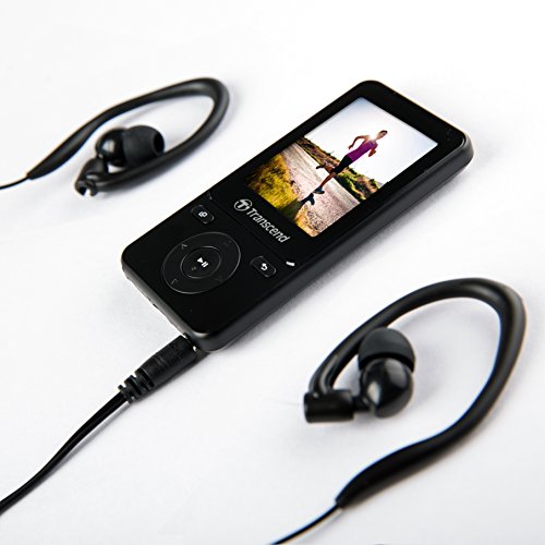 Transcend MP710 8GB Portable MP3 Player - Black