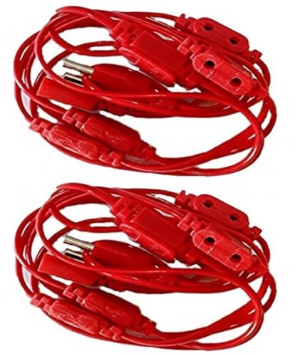 Image of Connector 10+1 Female Socket Plug Diwali Decoration /Wire Plug Strip Light Jointer | 8 Feet Long (Pack of 5)