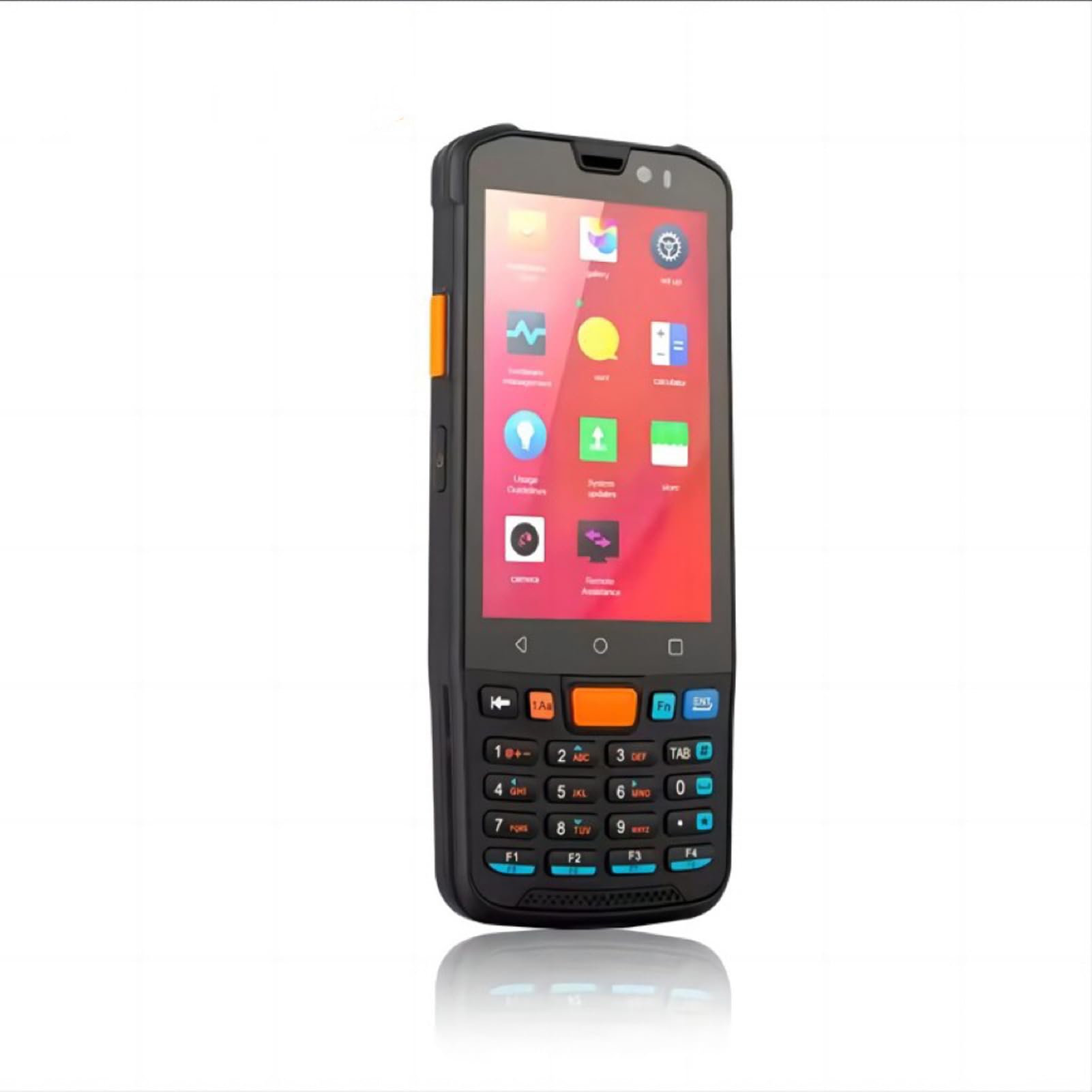 Ręczny Skaner Kodów Kreskowych PDA z 4-calowym Ekranem Dotykowym IPS, baterią 5000 MAh, Dwuzakresowym WiFi, 4 GB RAM, 64 GB ROM, Aparatem 13 MP, NFC, Bluetooth 5.0, Android 11