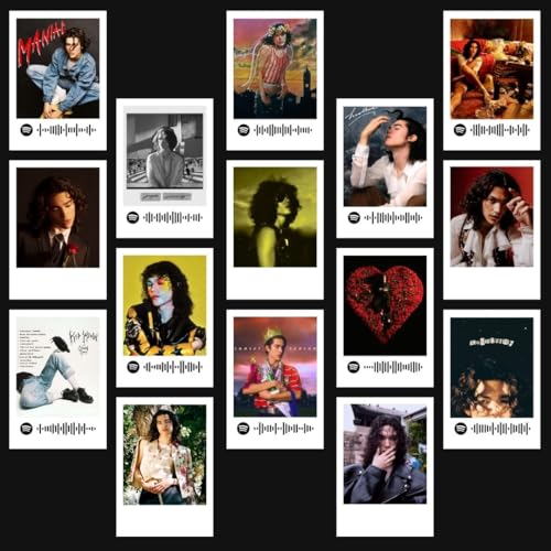 Image of Conan Gray Poster | Conan Gray Songs Mini Poster Kit (Set of 15) | Conan Gray's Maniac, Astronomy Songs Polaroids (8 x 6 cm) Posters for Phone Accessories, Bedroom, Office, room decoration