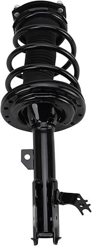 Miniatura 588 de TRQ Kit de suspensión delantera, conjunto de amortiguadores y resortes, barra estabilizadora, enlace estabilizador compatible con Chevrolet