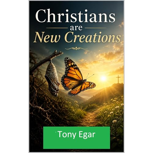 Christians are New Creations. Audiolibro Por Tony Egar arte de portada