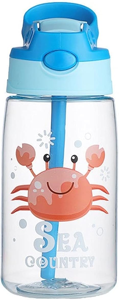 Amazon ウォーターカップ 子供の飲み物びん幼稚園藁カップ小さな男の子創造的なアヒルのビーチプラスチックボトル水漫画かわいい携帯用子供たち Color G 水筒 マグボトル オンライン通販
