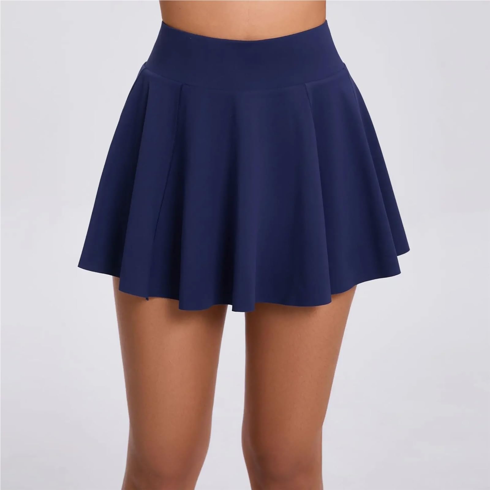 Falda pantalón de Tenis Cintura Alta for Mujer Nailon y Spandex