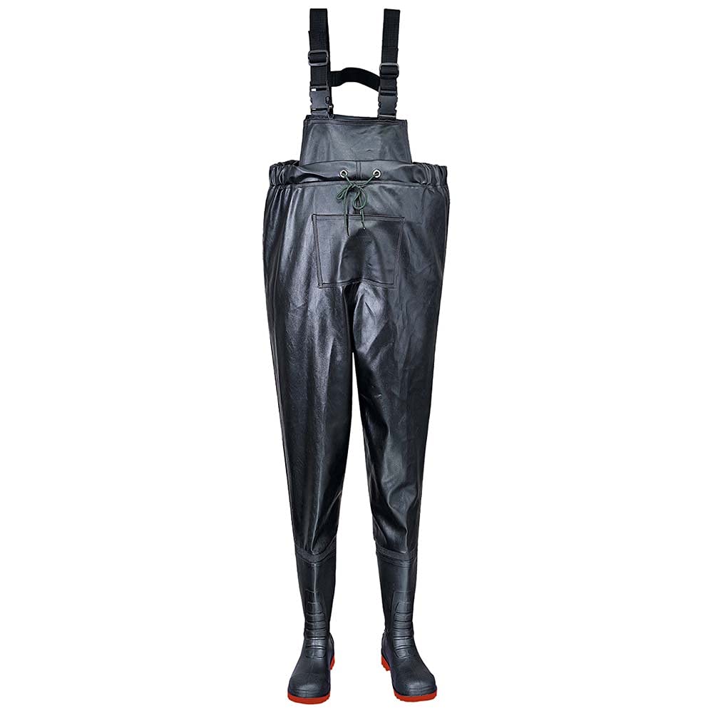 Portwest S5 Safety Chest Wader Black Size 8