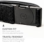 Arcade The Original Unisex Adventure Belt, Heavy Duty Elastic Webbing, Non-Metal Travel Friendly Buckle - Image 3