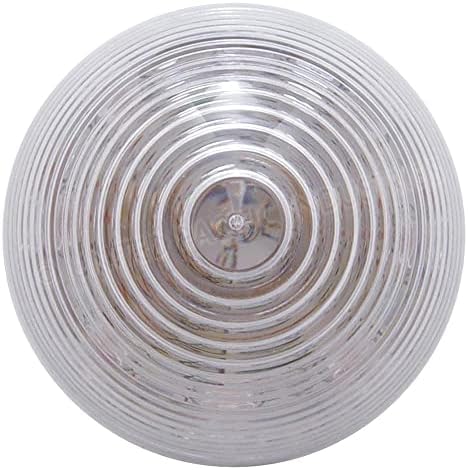 United Pacific 38366 9 LED 2" Beehive Clearance/Marker Light - Amber LED/Clear Lens