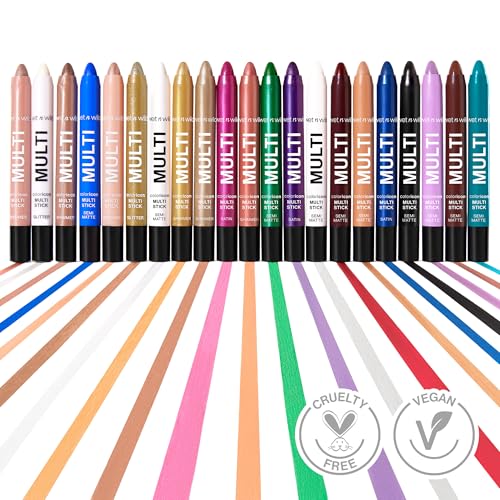 Wet N Wild 1111807 Color Icon Cream Eyeliner Eyeshadow Multi-Stick, Moisturizing, Nourishing Velvety Cream-To-Powder Buildable & Blendable Formula, Cruelty-Free & Vegan - White Pearl thumb #5