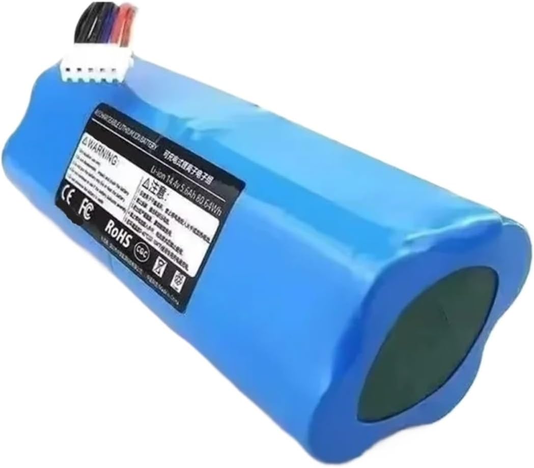 14.4V 5200mAh Robot Vacuum Cleaner Sweeper Replacement Batteries,Compatible For Deebot X1 T5 T8 T9 950 DX9G DX93 DX96