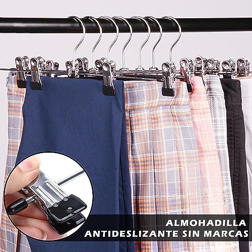 La mejor selección de Perchas para pantalones los mejores 10. 3 Perchas para pantalones marca MXCOCO (3)