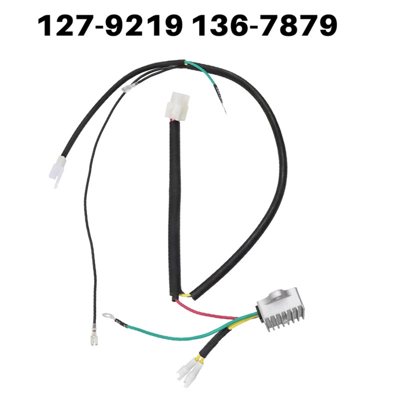Prostownik Regulatora Napięcia Pasuje do Exmark Quest Radius ES Series 127-9219 136-7879 Regulator napięcia z wiązką przewodów