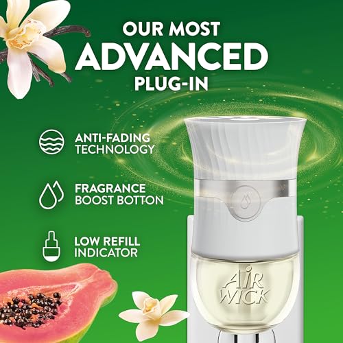 Air Wick Air Freshener Plug In Refills, Vanilla & Pink Papaya, 5 Count - image 7
