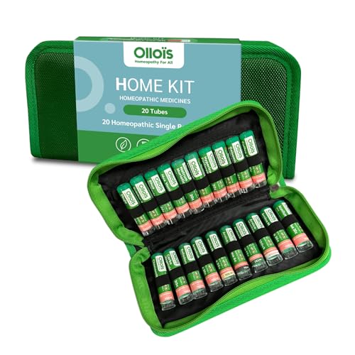 OLLOIS Homeopathic Medicine - Organic and Lactose-Free Starter Kit - 20 Pack