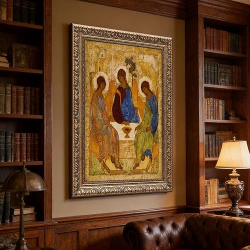 Poster Andrei Rublev d'art chrétien : impression toile haut de gamme - 3
