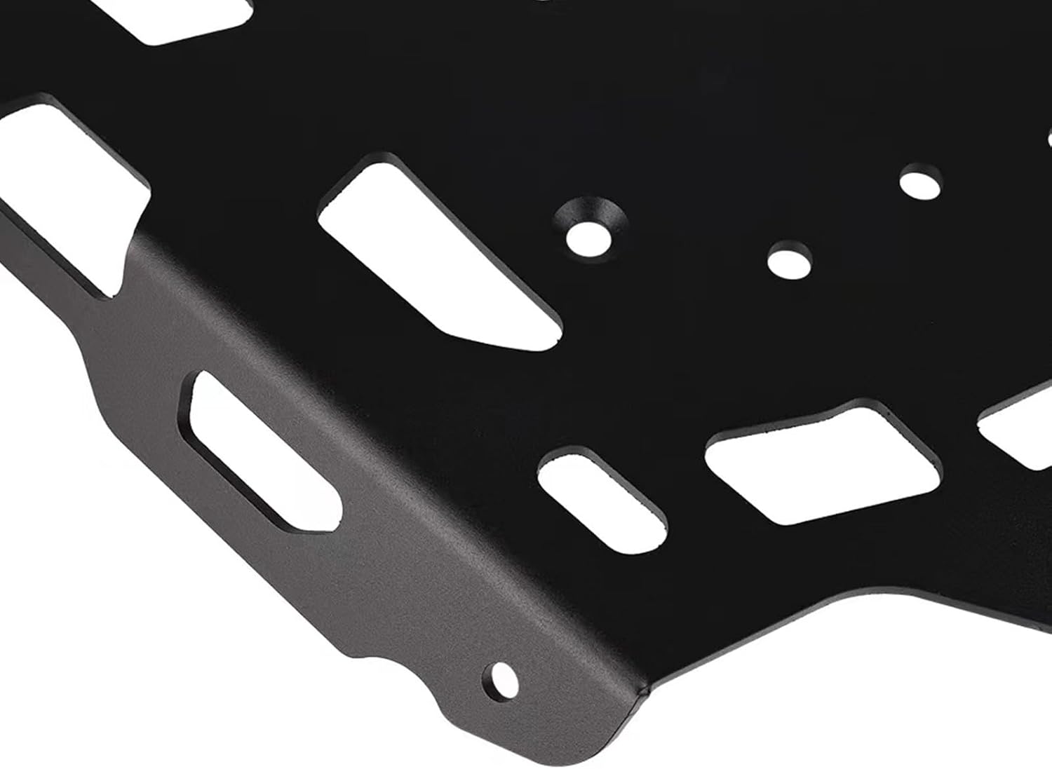 Universal Motorcycle Rear Luggage Rack Compatible with Triumph Tiger 900 Rally GT 850 Sport Easy Installation Cargo Carrier Bracket with 2Pcs Reflective Bungee Cargo Net Motorbike Accessories