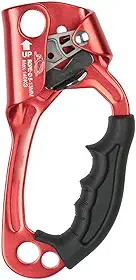 Generic Mosquetões de Escalada, Ascendente Leve Em Liga de Alumínio Com Punho Ergonômico para Operações de Subida e Resgate Em Montanhas Rochosas, Cabe Em Corda de 13 Mm