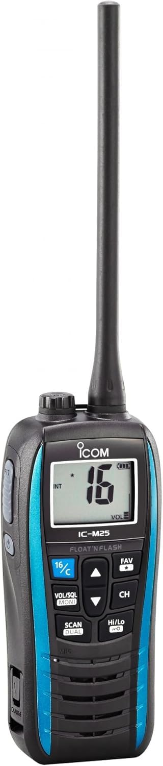 ICOM IC-M25EURO radio VHF (niebieskie)
