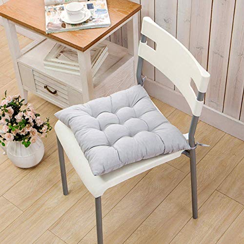 Coussins de chaise de jardin et intérieur lot de 4 galettes