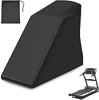 Capa de esteira – Capa de esteira 600D à prova d'água, capas de máquina de corrida para equipamentos de ginástica com cordão à prova de vento, equipamento de treino de exercício protetor para casa