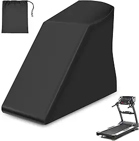 Capa de esteira – Capa de esteira 600D à prova d'água, capas de máquina de corrida para equipamentos de ginástica com cordão à prova de vento, equipamento de treino de exercício protetor para casa