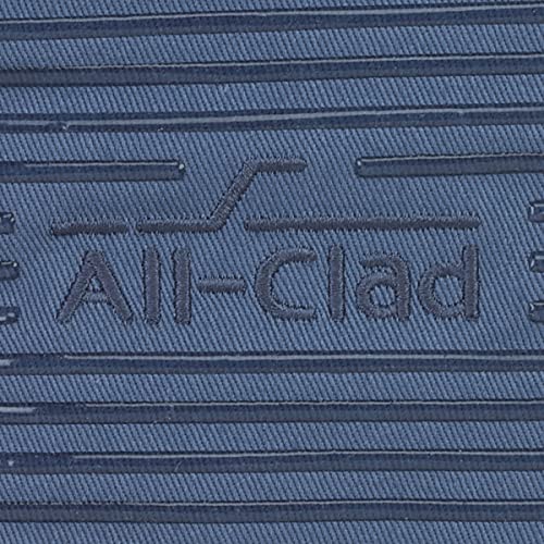 Silicone Pot Holders For Kitchen, 100% Cotton, Heat-Resistant Up To 500 Degrees, 2 Pack Cornflower All-Clad Textiles #TOP1