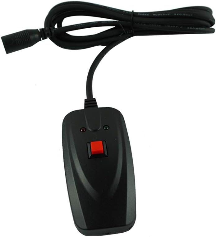 2.5m / 8.2ft 400W 500W 900W 1500W Fog Smoke Machine Signal Common Line Controller 3 Pins Round Plug Replacement Part