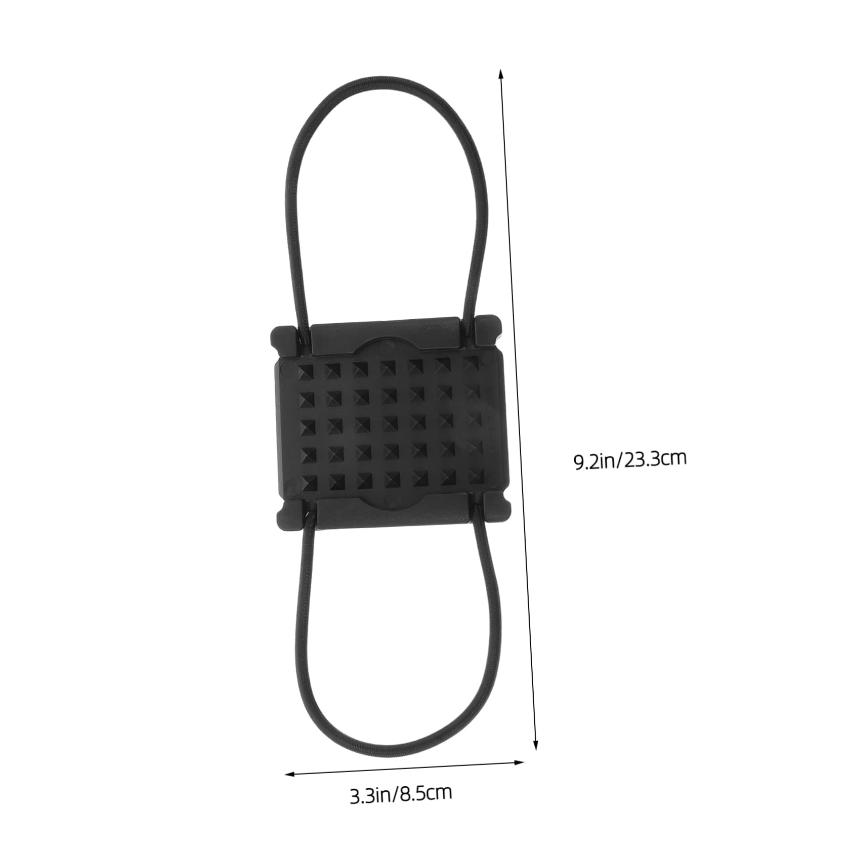 Gogogmee Scuba Diving Weight Plate Back Mounting Plate for Divers Quick Release DIY Mounting