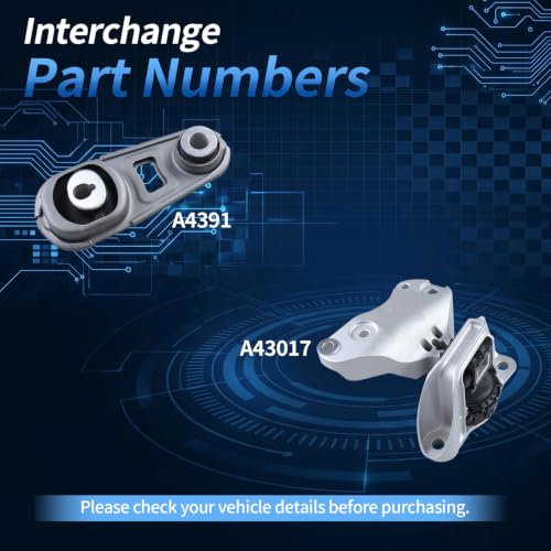 Engine Mount Compatible with 2020-2025 Sentra 2.0L, A4391, A43017 by Tnyeobae - Used condition - Image 3