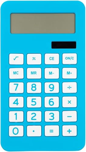 Miniatura 9 de JAM PAPER Calculadora de escritorio - Pantalla LCD de 10 dígitos - 3 3/4 x 6 3/4 pulgadas - Rojo - Se vende individualmente Rojo