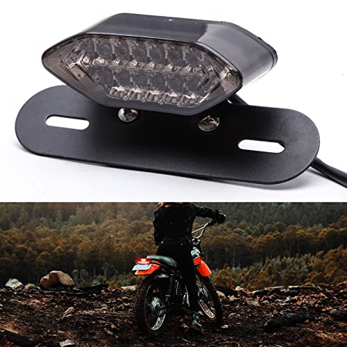 Image of DREAMIZER Waterproof Square Trailer Lights kit, ABS Red Brake Stop Tail Running License LED Light Lamp Compatible With Sportster 883 1986-2020