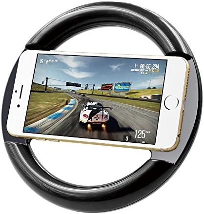 Universal Game Wheel for Smartphone, iPod, iPhone and Other Mobile Devices, Holster, Gamepad, Holder