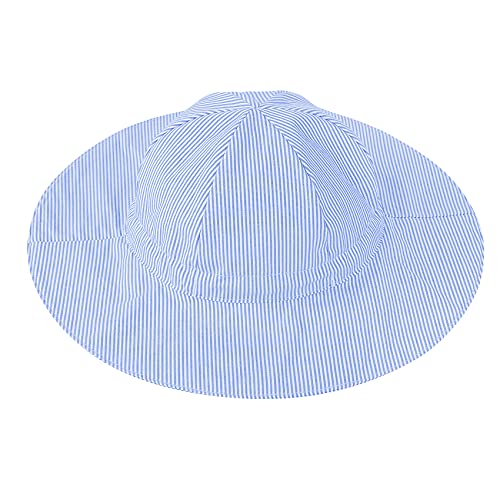 Durio Baby Boy Sun Hat Beach Baby Boy Hats Sun Protection Baby Boy Bucket Hat Sun Hats For Baby Boy Girl N Blue Stripe 6-12 Months #TOP2